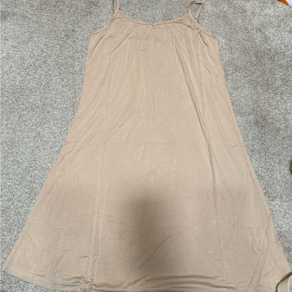 Nude Beige Cami Slip